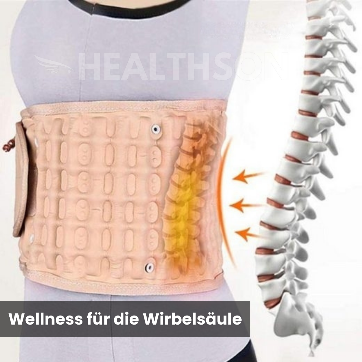 LumbarFlex™ - Wohltuende Befreiung für Deinen Rücken