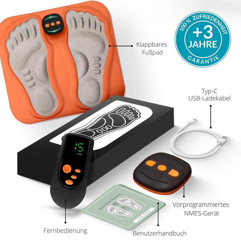 Fussmassagegerät - Erhalten Sie Linderung mit nur 15 Minuten pro Tag!